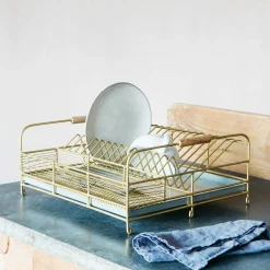 Gold Dish Rack