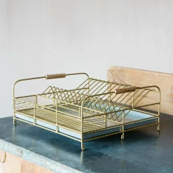 Gold Dish Rack