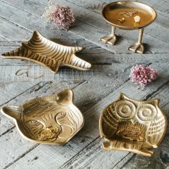 Gold Duck Feet Dish