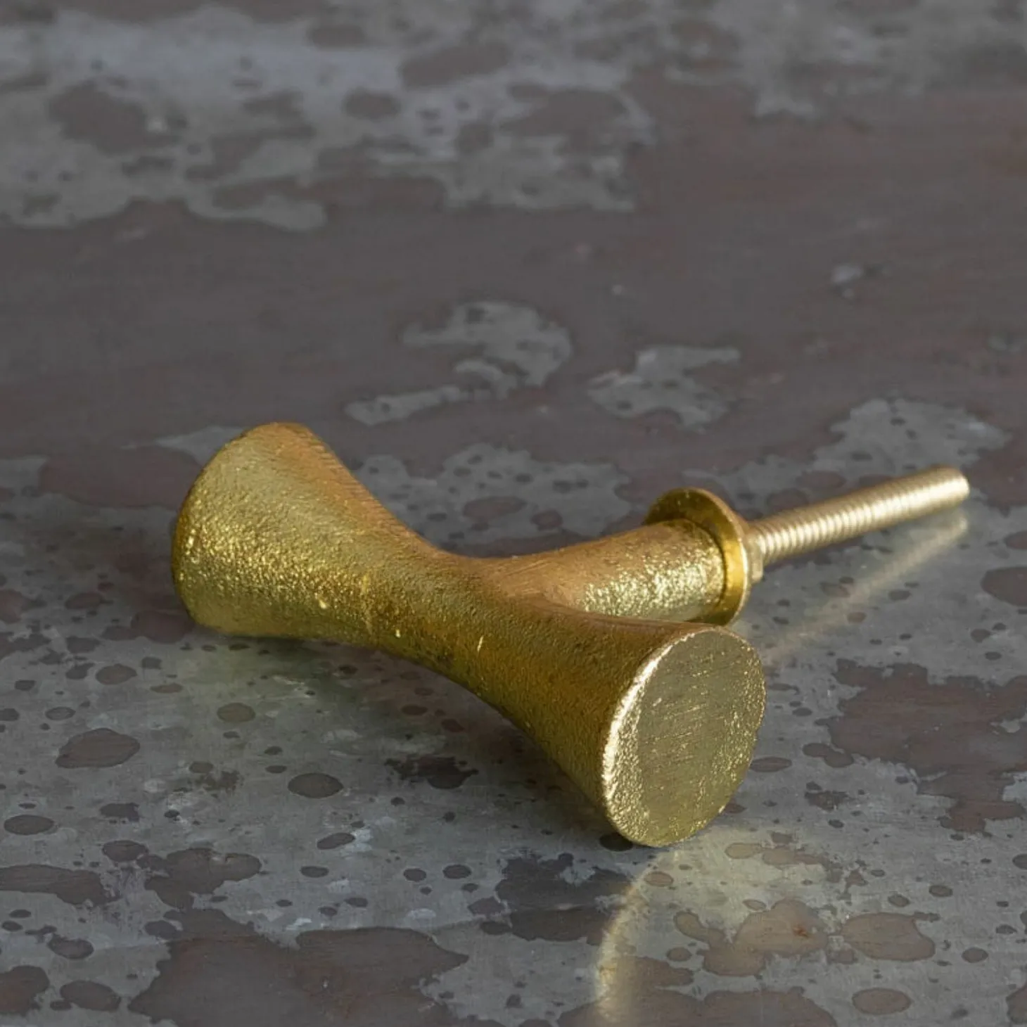 Gold Iron Knob