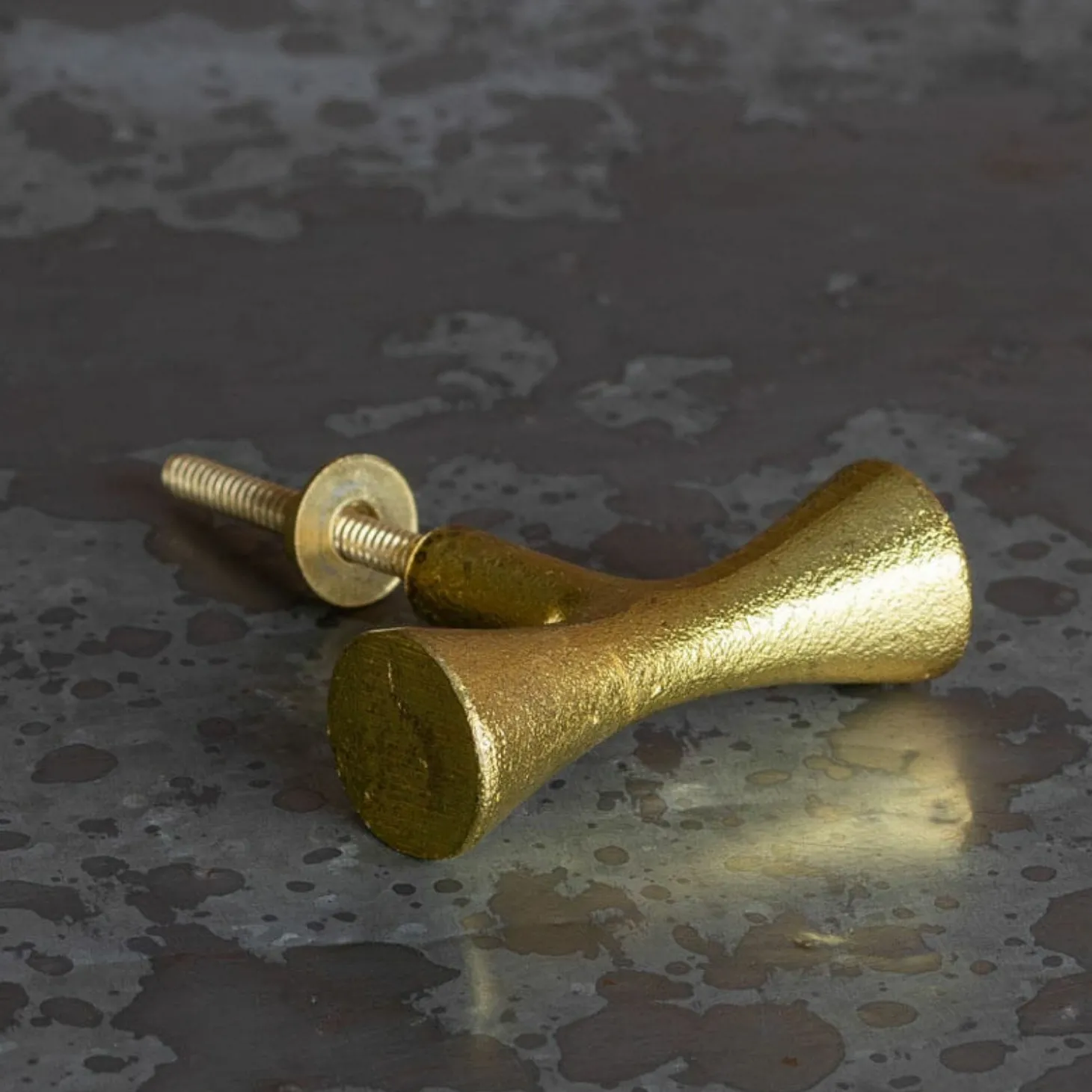 Gold Iron Knob