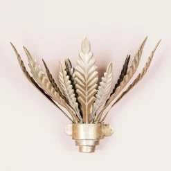 Gold Leaves Wall Light