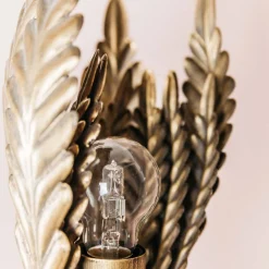 Gold Leaves Wall Light