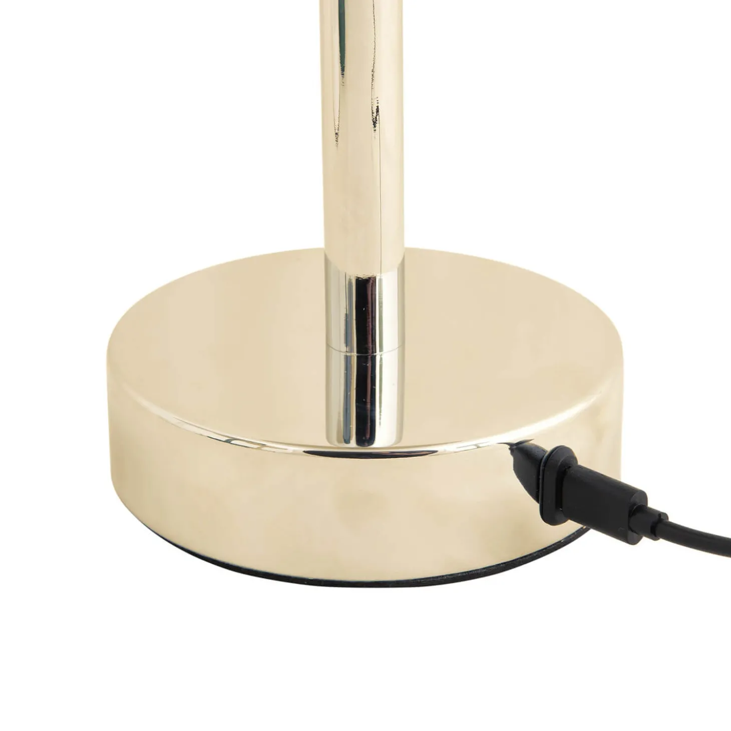 Gold LED Card Room Table Lamp