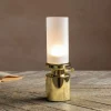 Gold LED Oil Lamp
