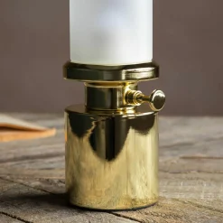 Gold LED Oil Lamp