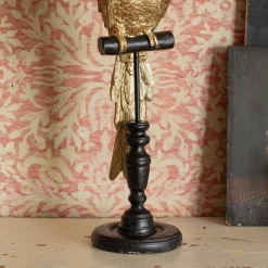 Gold Parrot on a Perch