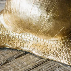 Gold Snail Decoration