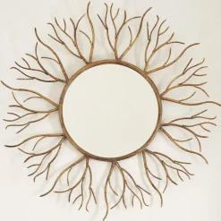 Gold Twig Mirror