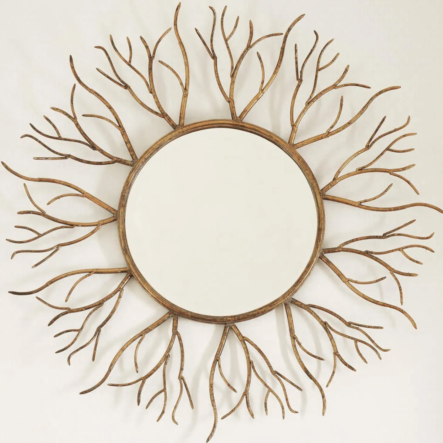 Gold Twig Mirror