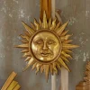 Golden Sun Wall Medallion