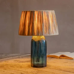 Granville Lagoon Glass Table Lamp