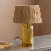 Granville Mustard Glass Table Lamp