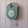 Grato Green Cuckoo Wall Clock