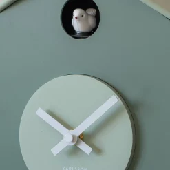 Grato Green Cuckoo Wall Clock