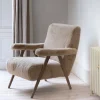 Grayson Faux Sheepskin Chair