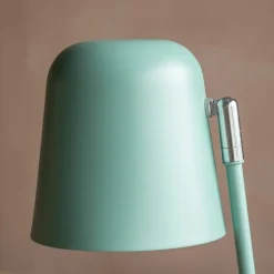 Green Angled Table Lamp