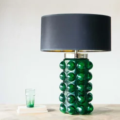 Green Bobble Table Lamp