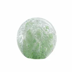 Green Coral Glass Ornament
