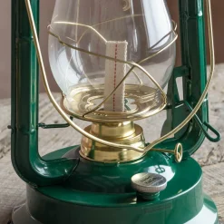 Green Hurricane Lantern