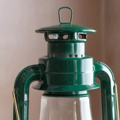 Green Hurricane Lantern