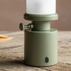 Green LED Oil Lamp