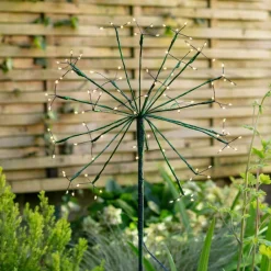 Green Outdoor Dandelion Light Small