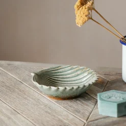 Green Shell Soap Dish