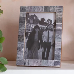 Grey Bone Photo Frame