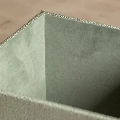 Grey Faux Shagreen Bin