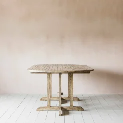Grey Teak 10 Seater Garden Table