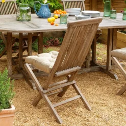 Grey Teak Garden Chair