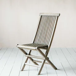 Grey Teak Garden Chair