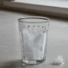 Grooved Glass Tumbler