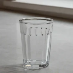 Grooved Glass Tumbler