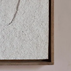 Half Moon Papier Mache Artwork