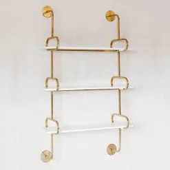Hallie Three Tier Marble Shelf