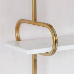 Hallie Three Tier Marble Shelf