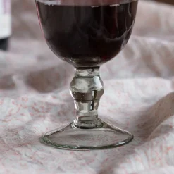 Hand-Blown Wine Glass
