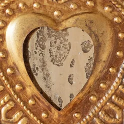 Hanging Heart Mirror Ornament
