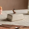 Hare Butter Dish