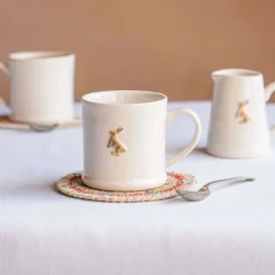 Hare Motif Mini Mug