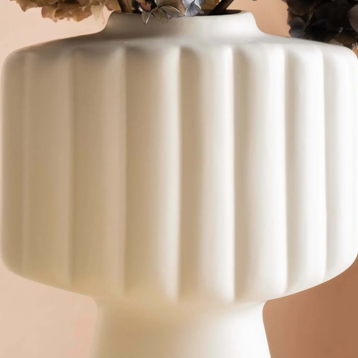 Harman White Ceramic Vase