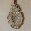 Heart and Flames Mirror