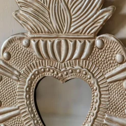 Heart and Flames Mirror