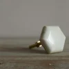 Hexagonal Bone Knob