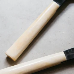 Horn and Bone Salad Servers