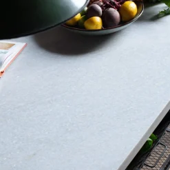 Industrial Marble Kitchen Island