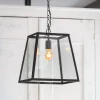 Inko Glass Lantern Pendant Light
