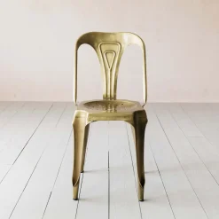 Isaac Brass Chair